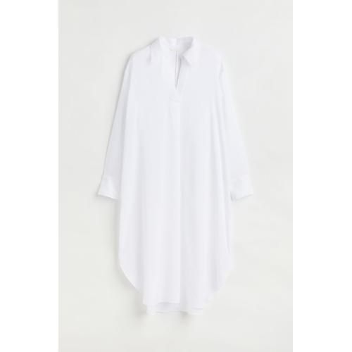 Chemise blanche femme online hm